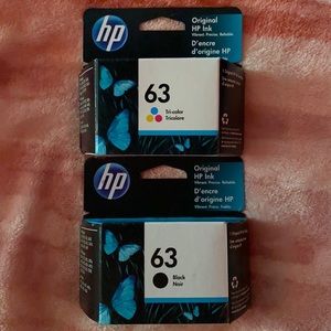 Original HP Ink (63) brand new
